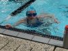 Arianna Beuerman from the Swim-a-thon 2023, with her water