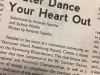 Water Dance Your Heart Out Article