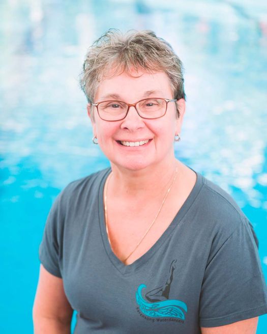 Coach of Ravensong Waterdancers, Debbie Provencher